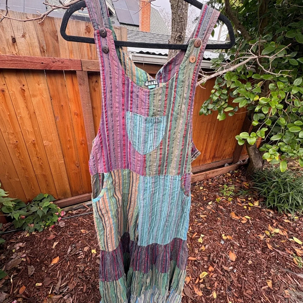 Janji Colorful Striped Sleeveless jumpsuit - Picture 3 of 11